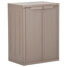 vidaXL barna PP kerti tárolószekrény 65 x 45 x 88 cm kerti tárolás
