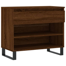 vidaXL barna tölgy színű szerelt fa cipősszekrény 70x36x60 cm (831451) bútor