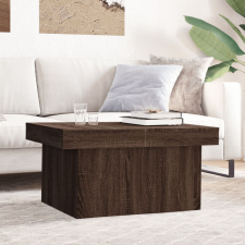 vidaXL barna tölgy színű szerelt fa dohányzóasztal 80 x 55 x 40 cm bútor