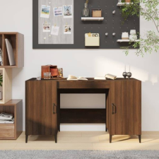 vidaXL barna tölgy színű szerelt fa íróasztal 140 x 50 x 75 cm íróasztal