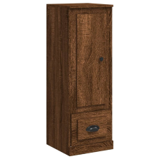 vidaXL barna tölgy színű szerelt fa magasszekrény 36x35,5x103,5 cm (816311) bútor