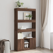 vidaXL barna tölgy színű szerelt fa magasszekrény 92 x 33 x 180 cm bútor