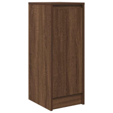 vidaXL barna tölgy színű szerelt fa tálalószekrény 29,5x34x76 cm (861613) bútor