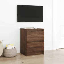 vidaXL barna tölgy színű szerelt fa TV-szekrény 40x35x54 cm bútor