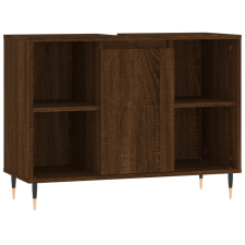 vidaXL barna tölgyszínű műfa mosdószekrény 80 x 33 x 60 cm (831627) fürdőszoba bútor