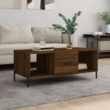 vidaXL barna tölgyszínű szerelt fa dohányzóasztal 102 x 50 x 40 cm bútor