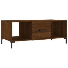 vidaXL barna tölgyszínű szerelt fa dohányzóasztal 102 x 50 x 40 cm (829307) bútor