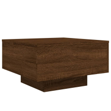 vidaXL barna tölgyszínű szerelt fa dohányzóasztal 55 x 55 x 31 cm (836573) bútor