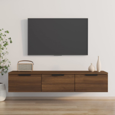 vidaXL Barna tölgyszínű szerelt fa faliszekrény 102 x 30 x 20 cm bútor
