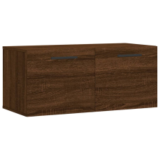 vidaXL barna tölgyszínű szerelt fa faliszekrény 80x36,5x35 cm (830107) bútor