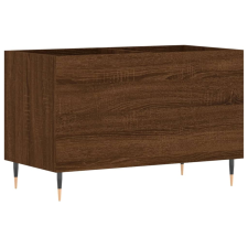 vidaXL barna tölgyszínű szerelt fa hanglemezszekrény 74,5x38x48 cm (831723) bútor