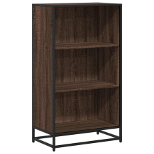 vidaXL barna tölgyszínű szerelt fa könyvszekrény 60x35x107,5 cm (849118) bútor
