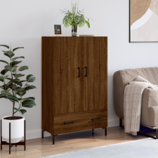 vidaXL barna tölgyszínű szerelt fa magasszekrény 69,5 x 31 x 115 cm bútor