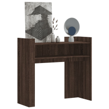 vidaXL barna tölgyszínű szerelt fa tálalóasztal 100x35x90 cm bútor