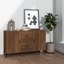 vidaXL barna tölgyszínű szerelt fa tálalószekrény 100 x 36 x 60 cm bútor