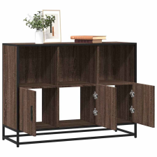 vidaXL barna tölgyszínű szerelt fa tálalószekrény 100x35x76 cm bútor