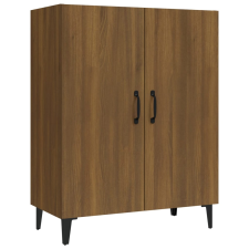 vidaXL barna tölgyszínű szerelt fa tálalószekrény 70x34x90 cm (817332) bútor