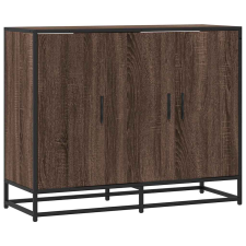 vidaXL barna tölgyszínű szerelt fa tálalószekrény 94x35x76 cm (849008) bútor