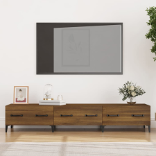 vidaXL barna tölgyszínű szerelt fa TV-szekrény 150 x 34,5 x 30 cm bútor