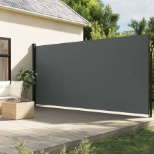vidaXL behúzható oldalsó napellenző 200x300 cm, antracitszürke kerti bútor