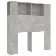 vidaXL betonszürke áthidaló szekrény 100 x 18,5 x 104,5 cm (811911) ágy és ágykellék