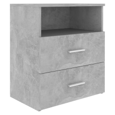 vidaXL betonszürke éjjeliszekrény 50 x 32 x 60 cm (803280) bútor