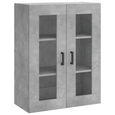 vidaXL betonszürke fali szekrény 69,5x34x90 cm (828480) bútor