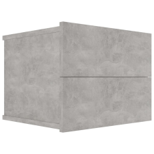 vidaXL betonszürke forgácslap éjjeliszekrény 40 x 30 x 30 cm (801061) bútor