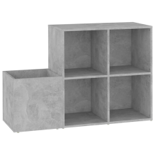 vidaXL betonszürke forgácslap előszobai cipősszekrény 105x35,5x70 cm (808255) bútor