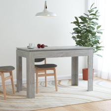 vidaXL betonszürke forgácslap étkezőasztal 120 x 60 x 76 cm bútor