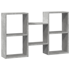 vidaXL betonszürke forgácslap fali polc 96 x 18 x 60 cm (853230) bútor