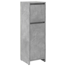 vidaXL betonszürke forgácslap fürdőszobaszekrény 30 x 30 x 95 cm (856060) fürdőszoba bútor