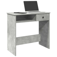 vidaXL betonszürke forgácslap íróasztal 80 x 40 x 75 cm íróasztal
