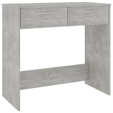 vidaXL betonszürke forgácslap íróasztal 80 x 40 x 75 cm (801359) bútor
