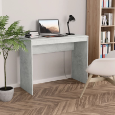 vidaXL betonszürke forgácslap íróasztal 90 x 40 x 72 cm íróasztal