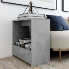 vidaXL betonszürke forgácslap kisasztal 50 x 26 x 50 cm bútor