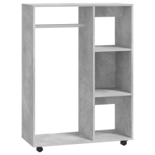 vidaXL betonszürke forgácslap ruhásszekrény 80 x 40 x 110 cm (808517) bútor