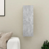 vidaXL Betonszürke forgácslap TV-szekrény 30,5 x 30 x 90 cm