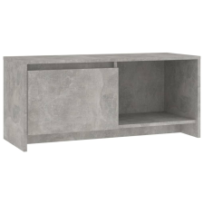 vidaXL betonszürke forgácslap TV-szekrény 90 x 35 x 40 cm (809786) bútor