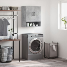 vidaXL betonszürke műfa faliszekrény 60 x 31 x 70 cm bútor