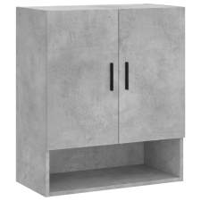 vidaXL betonszürke műfa faliszekrény 60 x 31 x 70 cm (829928) bútor