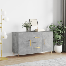 vidaXL betonszürke műfa tálalószekrény 100 x 36 x 60 cm bútor