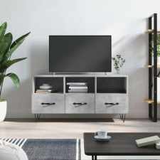 vidaXL betonszürke műfa TV-szekrény 102 x 36 x 50 cm bútor