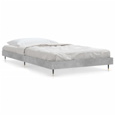 vidaXL betonszürke szerelt fa ágykeret 100 x 200 cm (832161) ágy és ágykellék