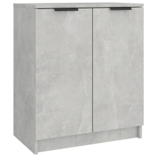 vidaXL betonszürke szerelt fa cipősszekrény 59 x 35 x 70 (811425) bútor