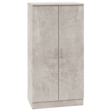vidaXL betonszürke szerelt fa cipőszekrény 55 x 35 x 108 cm (342666) bútor