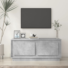 vidaXL betonszürke szerelt fa dohányzóasztal 102x50x44 cm bútor