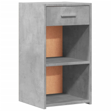 vidaXL betonszürke szerelt fa éjjeliszekrény 35 x 34 x 65 cm bútor