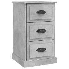 vidaXL betonszürke szerelt fa éjjeliszekrény 39 x 39 x 67 cm (816164) bútor