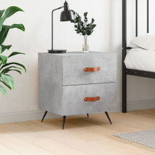 vidaXL betonszürke szerelt fa éjjeliszekrény 40 x 35 x 47,5 cm bútor
